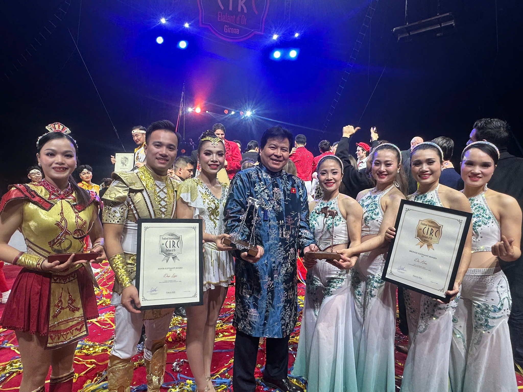 Xiếc Việt “thắng lớn” tại Liên hoan Xiếc quốc tế Con voi​ Vàng 2026 tại Tây Ban Nha ​